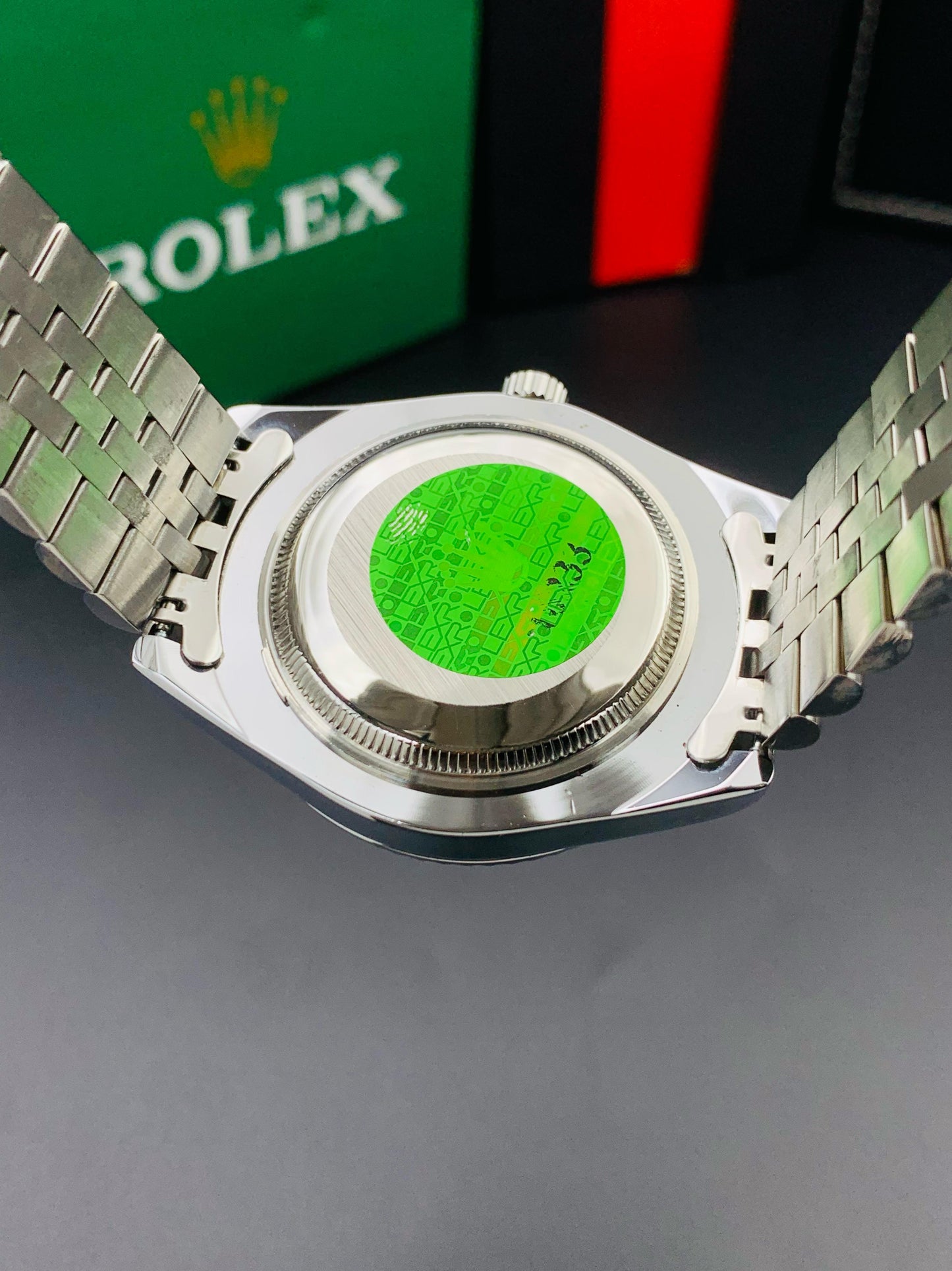 ROLEX SOLID STEEL CHAIN