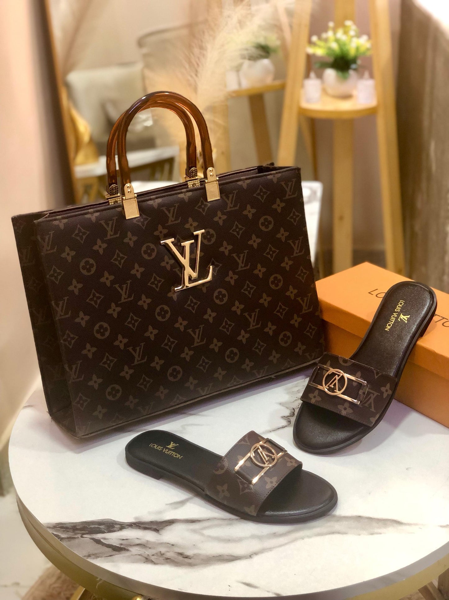 Slipper & Bag Combo