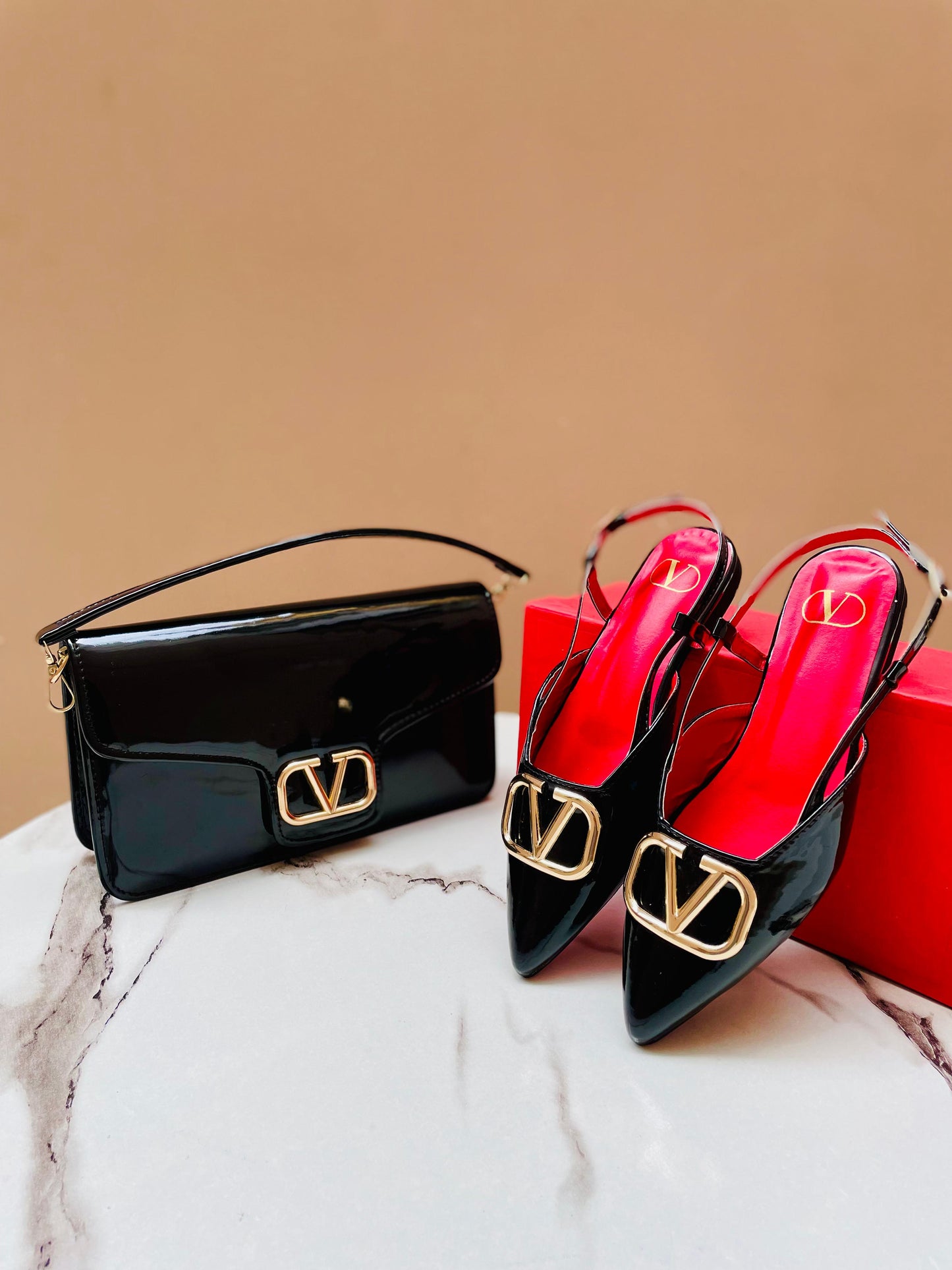 Valéntino Bag & Pumps Combo
