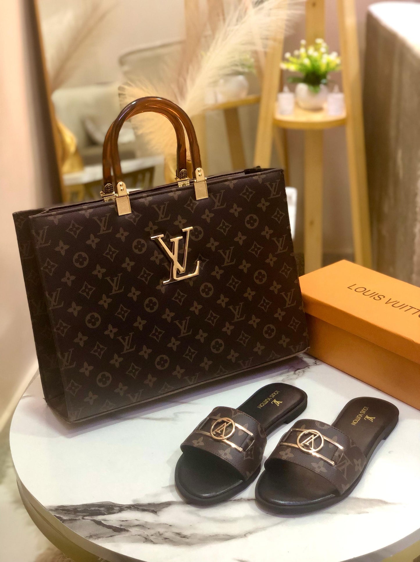Slipper & Bag Combo