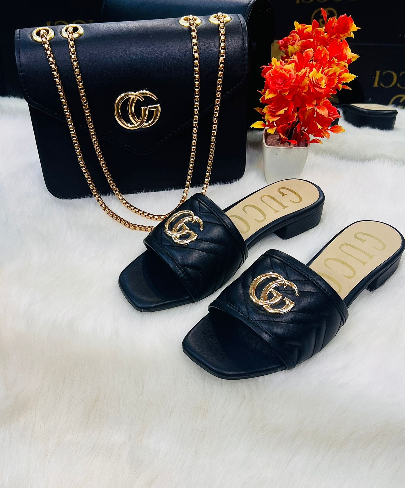 G'G Bag & Slipper Combo