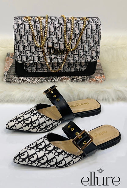 Dior Pumps & Bag Combo Set