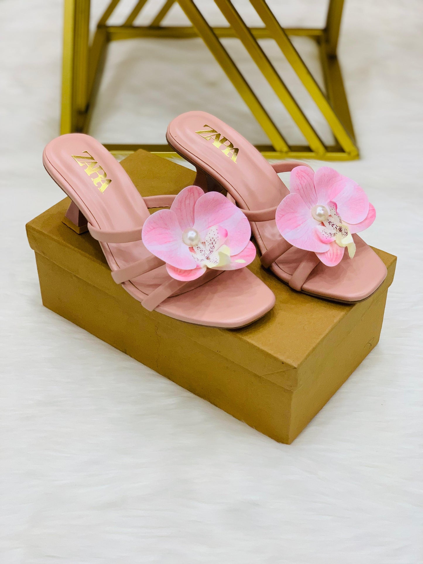Zara Flower Heel