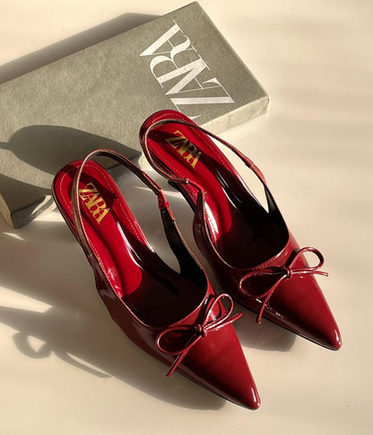 Žářa Bow Slingback