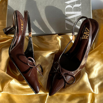 Žářa Bow Slingback