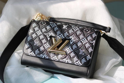 Embroidered Luxe Crossbody