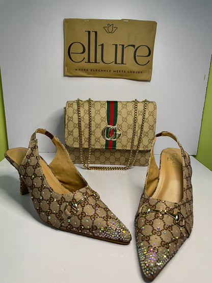 G.Ç Heels & Bag Combo