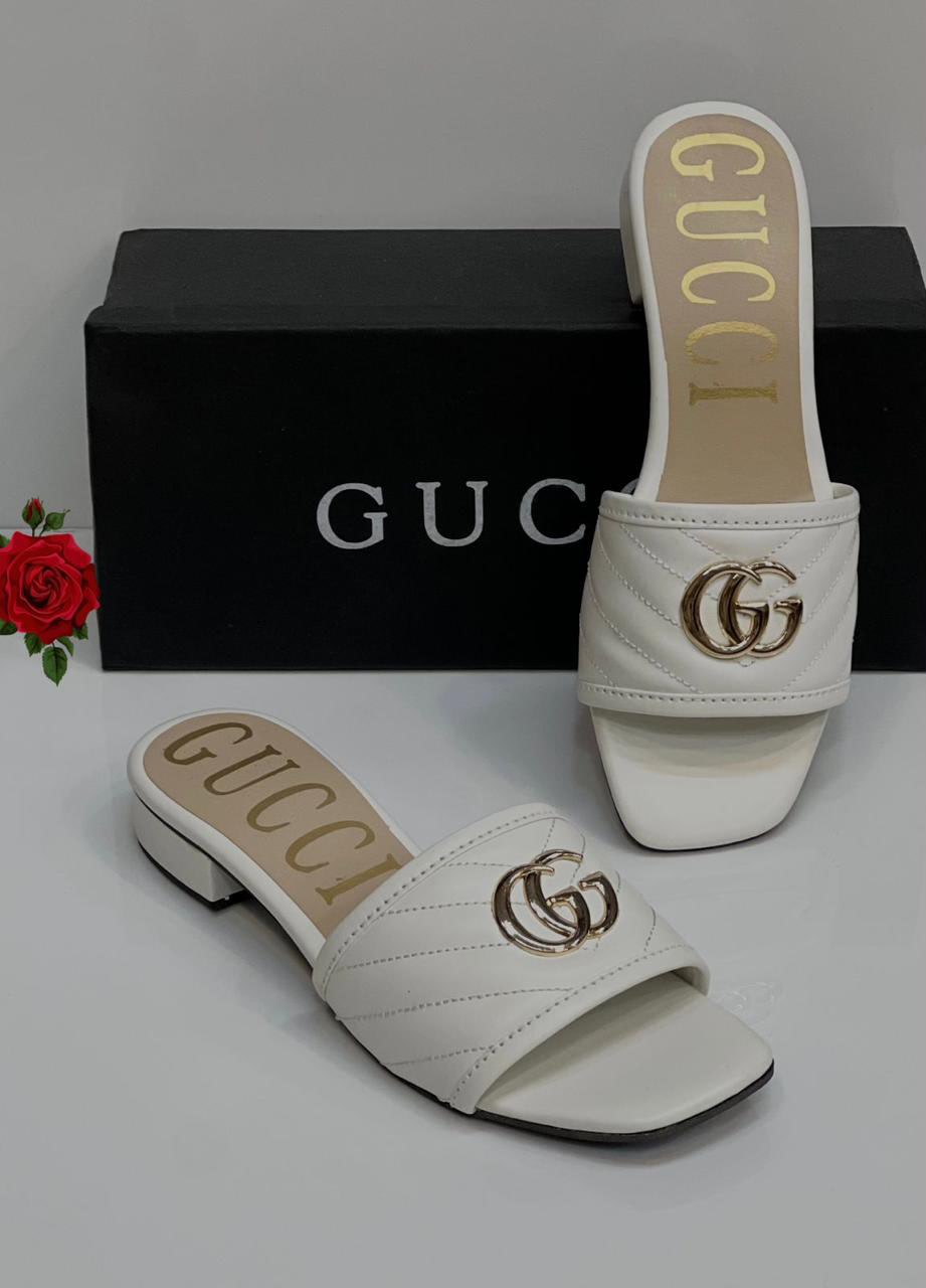 Bianca Leather Slide
