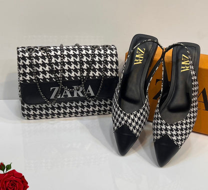 Zara Pumps & Bag Sets