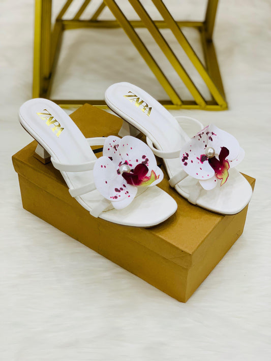 Zara Flower Heel