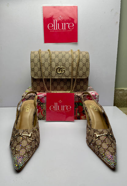 G.Ç Heels & Bag Combo