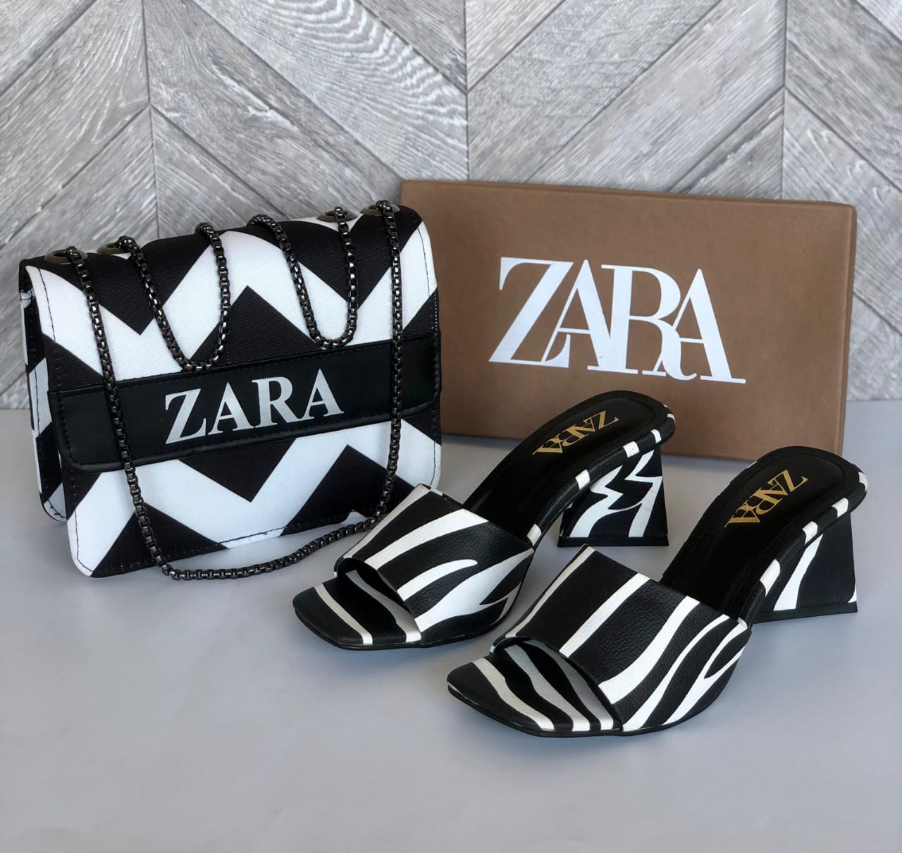 Zara Slipper & Bag Sets