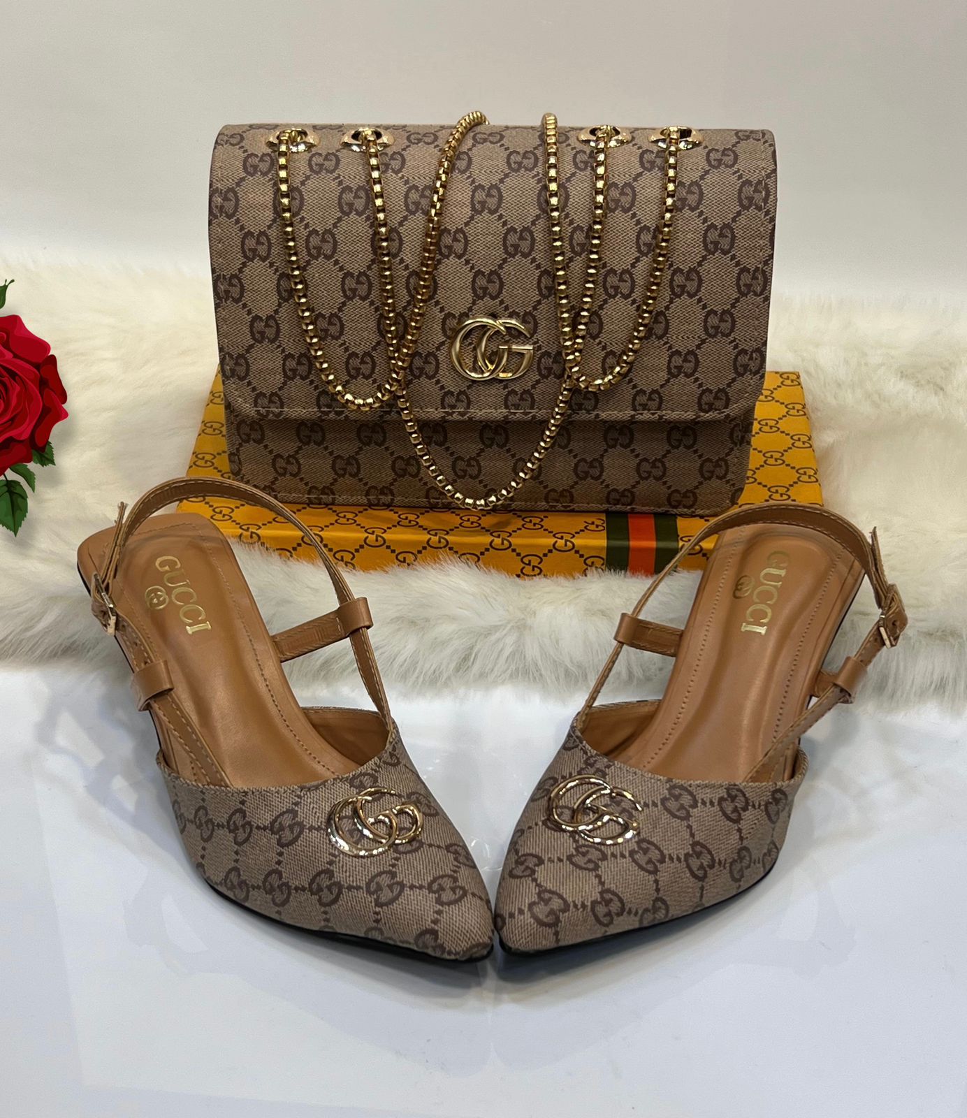 G'.Ç Bag & Heels Combo