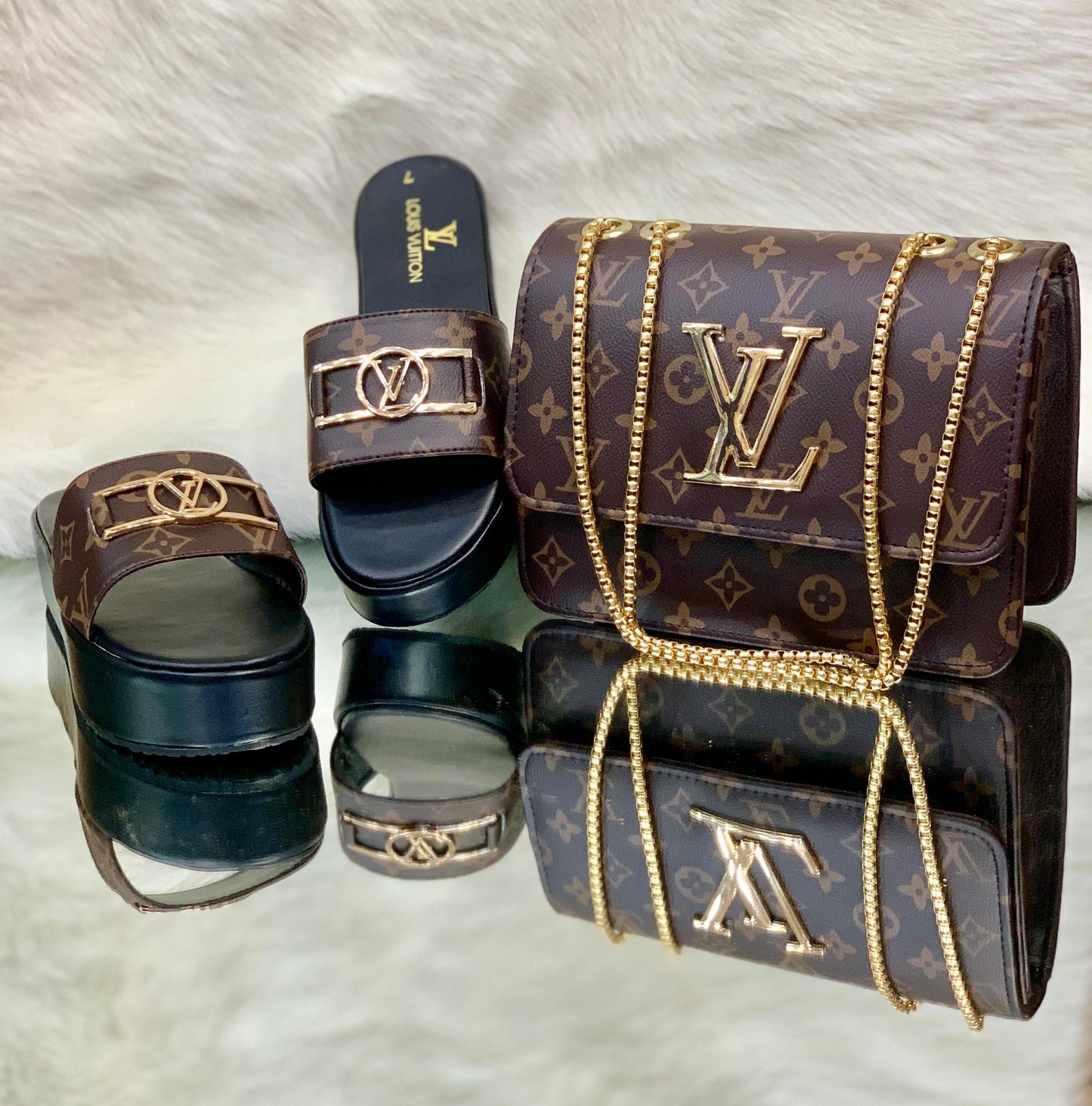 WEDGE & BAG COMBO