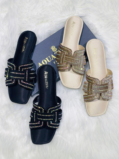 Aquazzura Cushion Flats EL023