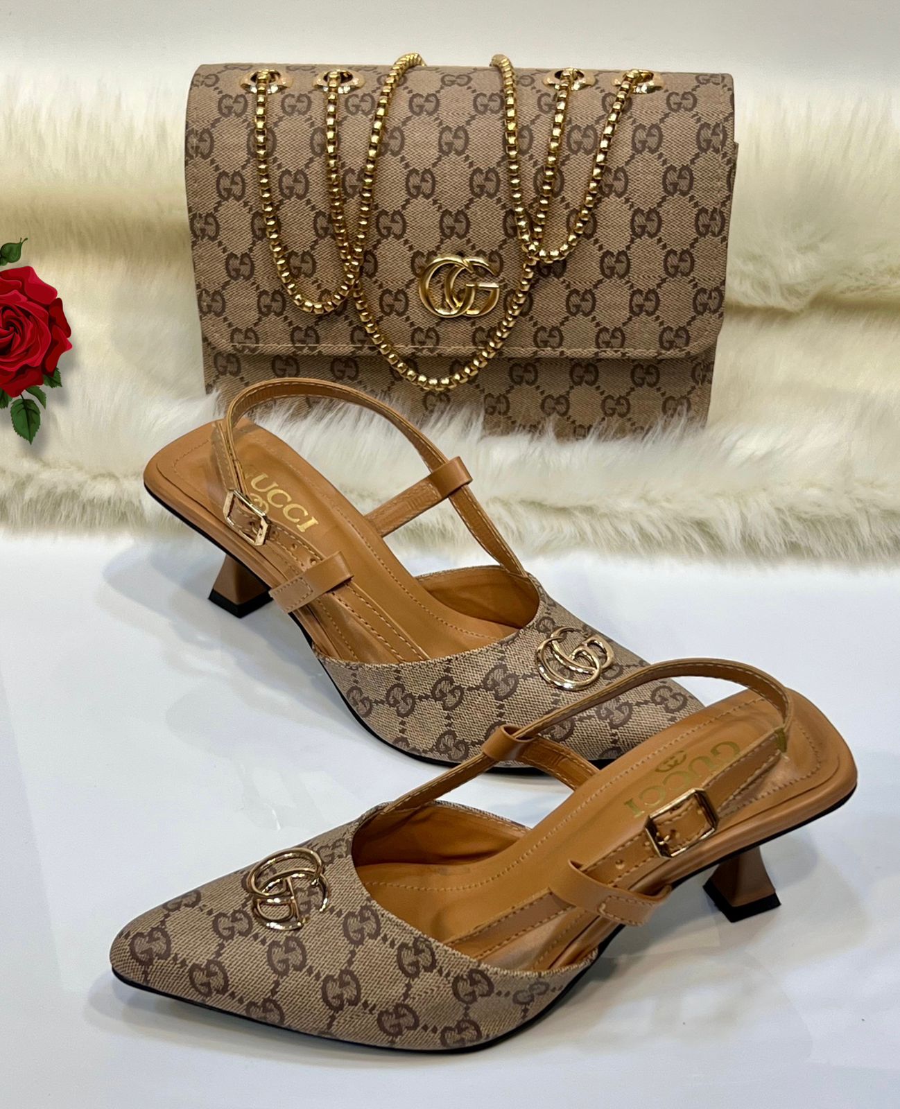 G'.Ç Bag & Heels Combo