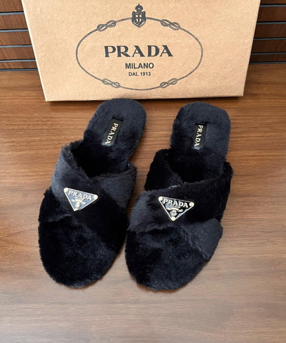 Prádà Fur Slides EL054