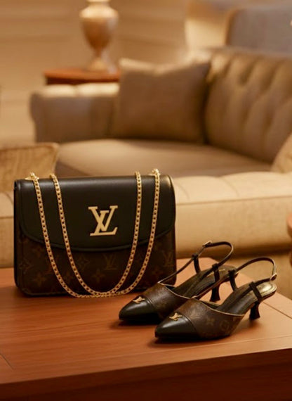 Ellure Royal  Cross & Heels Combo