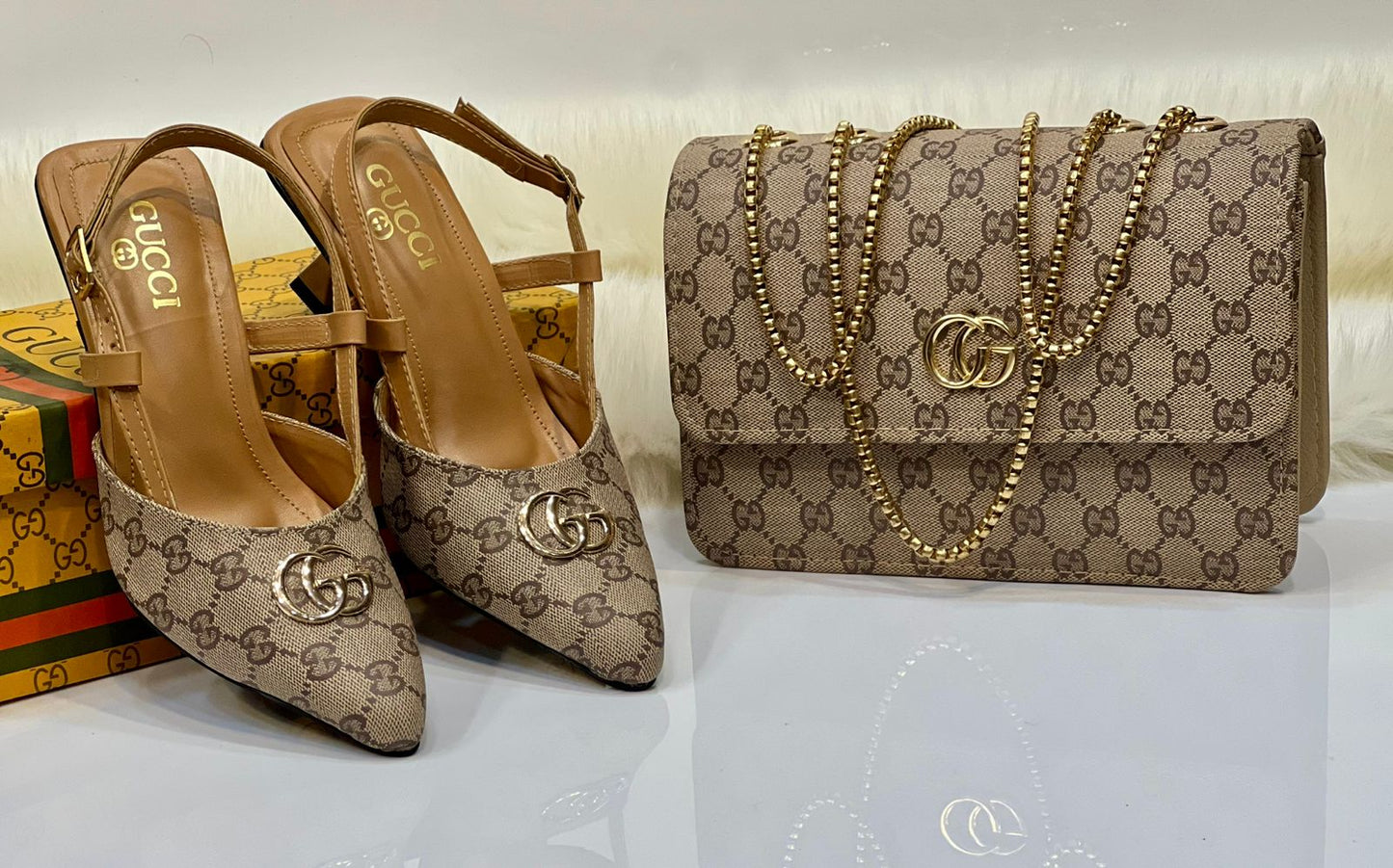 G'.Ç Bag & Heels Combo