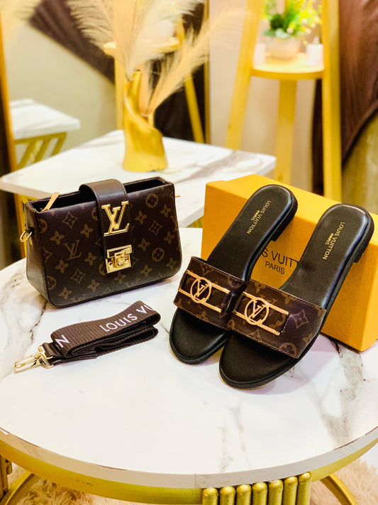 Çross Body Bag & Slipper