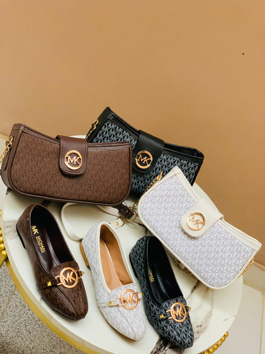 MK Shoes & Bag Combo