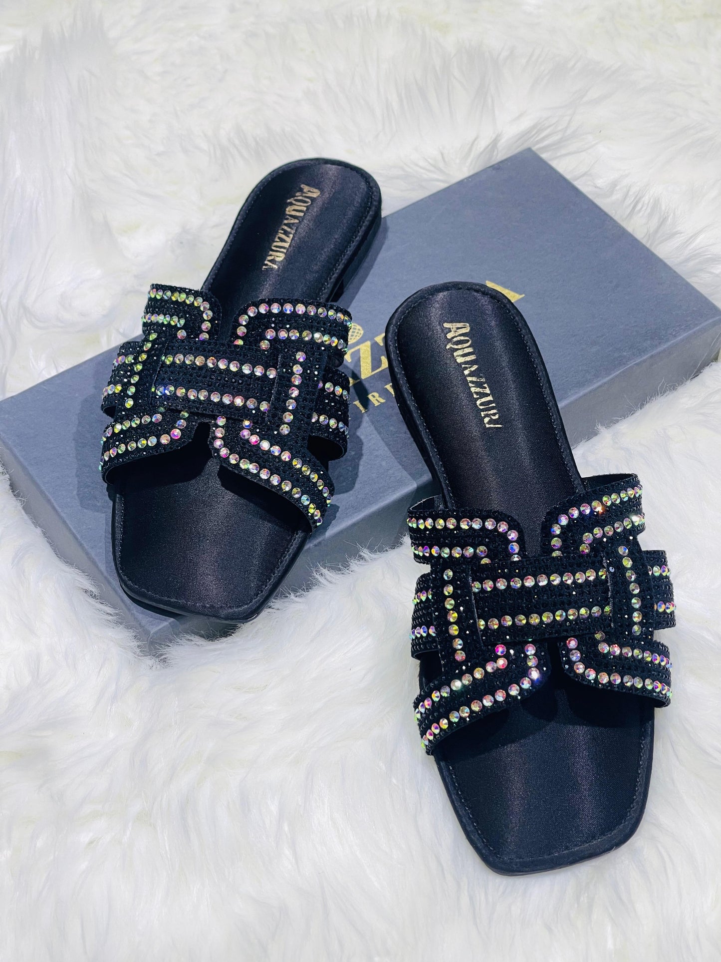 Aquazzura Cushion Flats EL023
