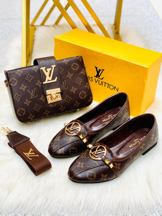 LVX Shoes & Bag Combo